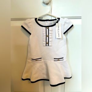 NWT Janie and jack dress for baby girl size 6-12 months